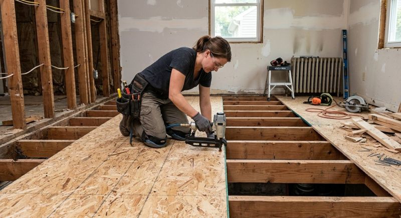 Subfloor Service in Conroe, TX